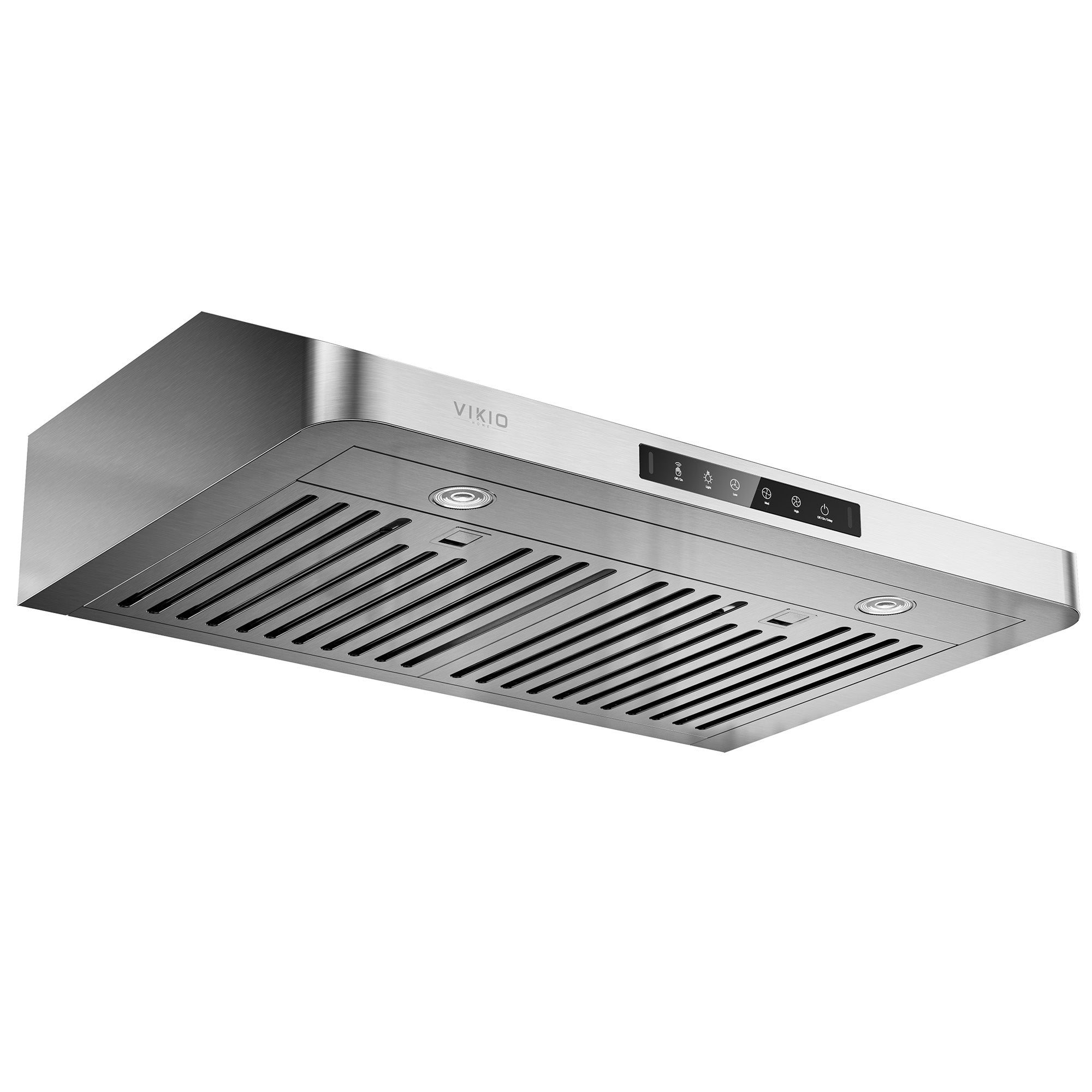 VIKIO HOME 30 Inch Under Cabinet Range Hood, 980CFM Fast Venting Ducted, Kitchen Hood With 3 Speed Gesture Sensing & Touch Control, Stainless Steel Stove Hood With LED Light And 2 Baffle Filters