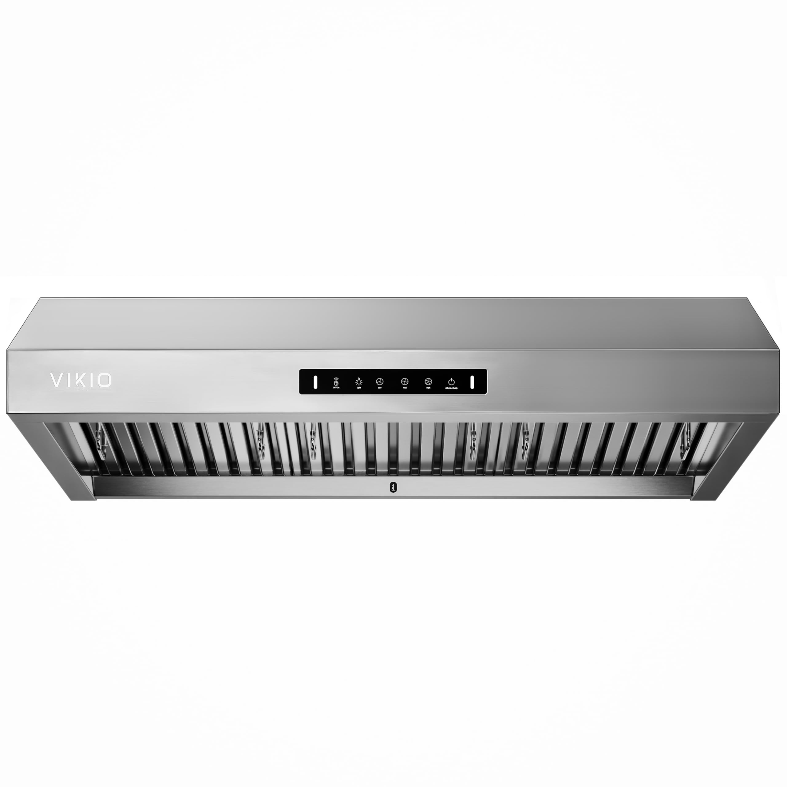 VIKIO HOME Range hood 36 inch,Stove Hood with Dual Motor 900 CFM,Vent Hood with 1.5 Sones Whisper-Quiet,Kitchen Exhaust Range Hood for Large Kitchen,GU10 LED Lights & Full-Sealed Cavity